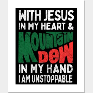 With Jesus In My Heart Posters and Art